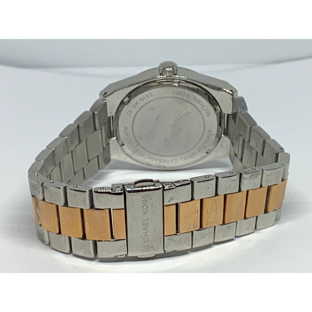 Michael Kors MK6150 Women's Stainless Steel Analog Dial Quartz Wrist Watch GE167 - Picture 9 of 11